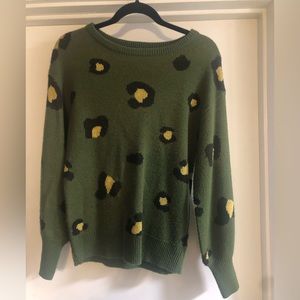 Green Andree sweater! Size small